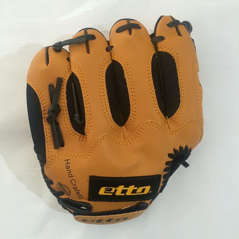 Etto 10 Inches Kinderen Baseball Handschoenen Linkerhand Softbal Handschoen Baseball Training Handschoen Voor Kid Kind HOB001Z