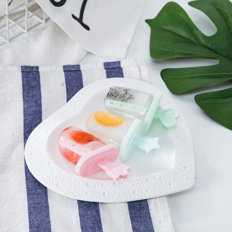 6/8 Cell Lolly Mould Tray Kitchen Ice Cube Molds Reusable Popsicle Maker DIY Ice Cream Tools Kitchen Bar Tools
