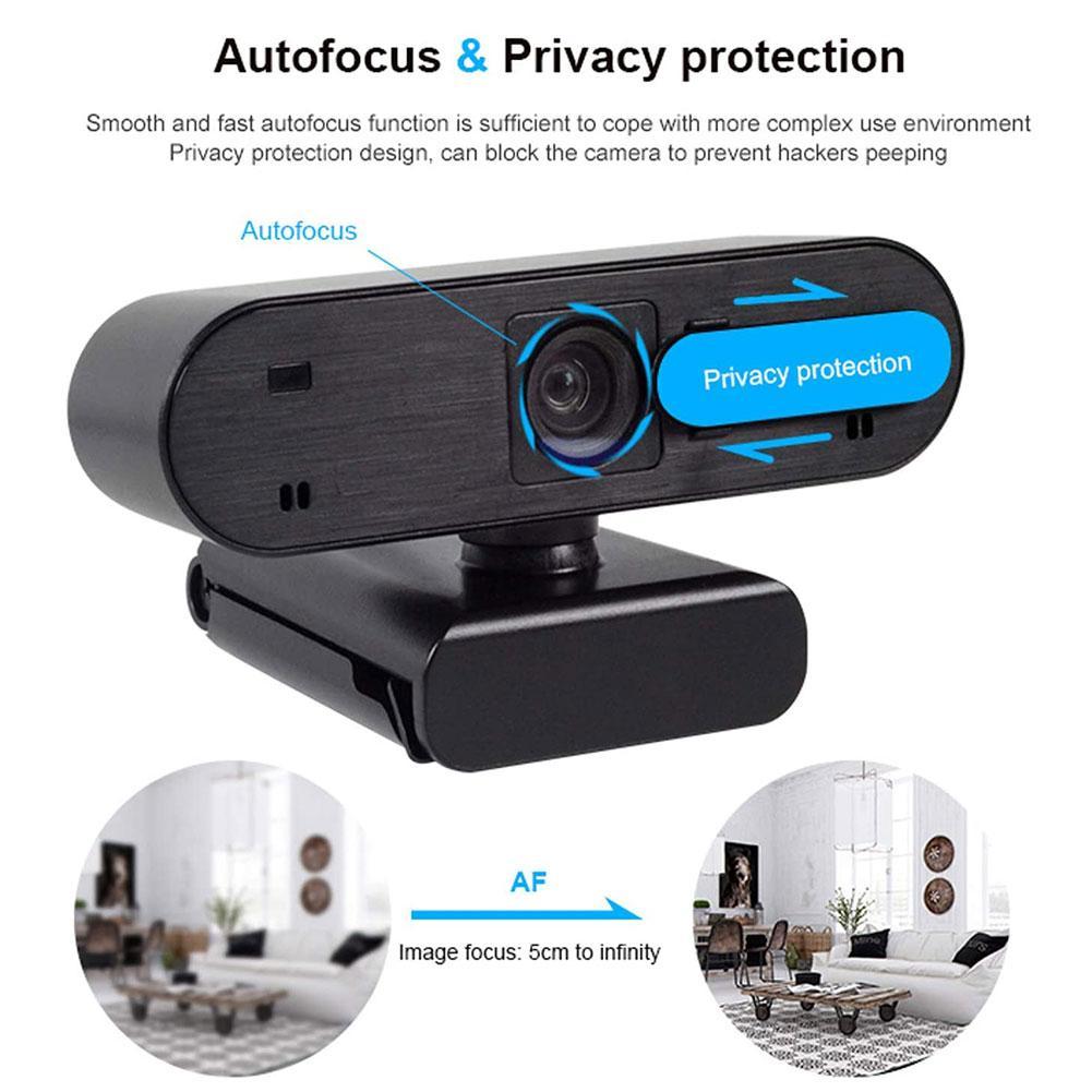 HD USB Webcam Support Autofocus Web Camera 1080P For Computer With Teaching Microphone Live Calling Video Camera Online D3G9