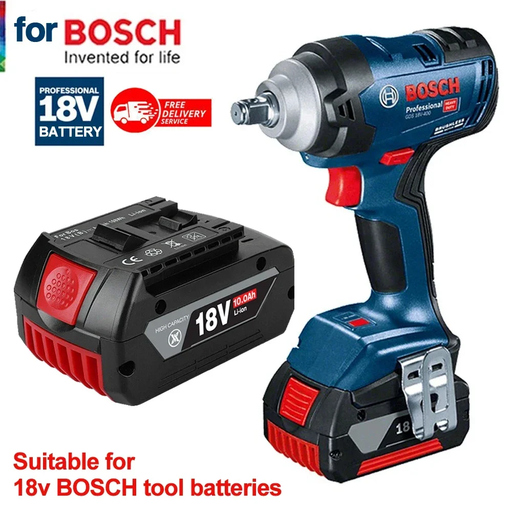 Oryginalny akumulator Bosch 18V 10000mAh Professional System Cordless Tool BAT609 BAT618 GBA18V 21700 Akumulator zamienny 18V