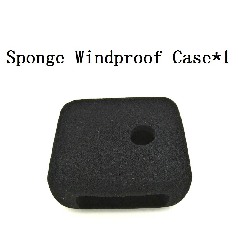 Sponge cover Case For Original Sjcam SJ8 Plus sj8 pro SJ7 sj6 Air Wifi Protective Border Protect Frame action Camera Accessories: sponge wind