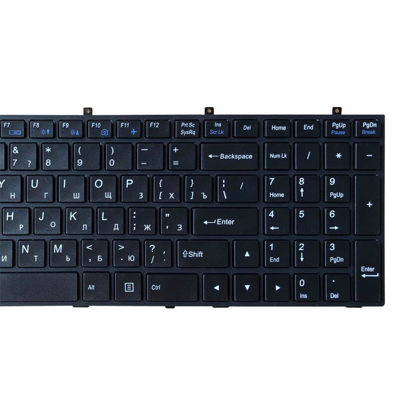 Russische Laptop Keyboard Voor Dns Clevo W355 W355SSQ W355SDQ W355STQ W670SCQ W670SJQ W670SRQ W670SHQ W670SFQ W670SZQ Sager NP6679