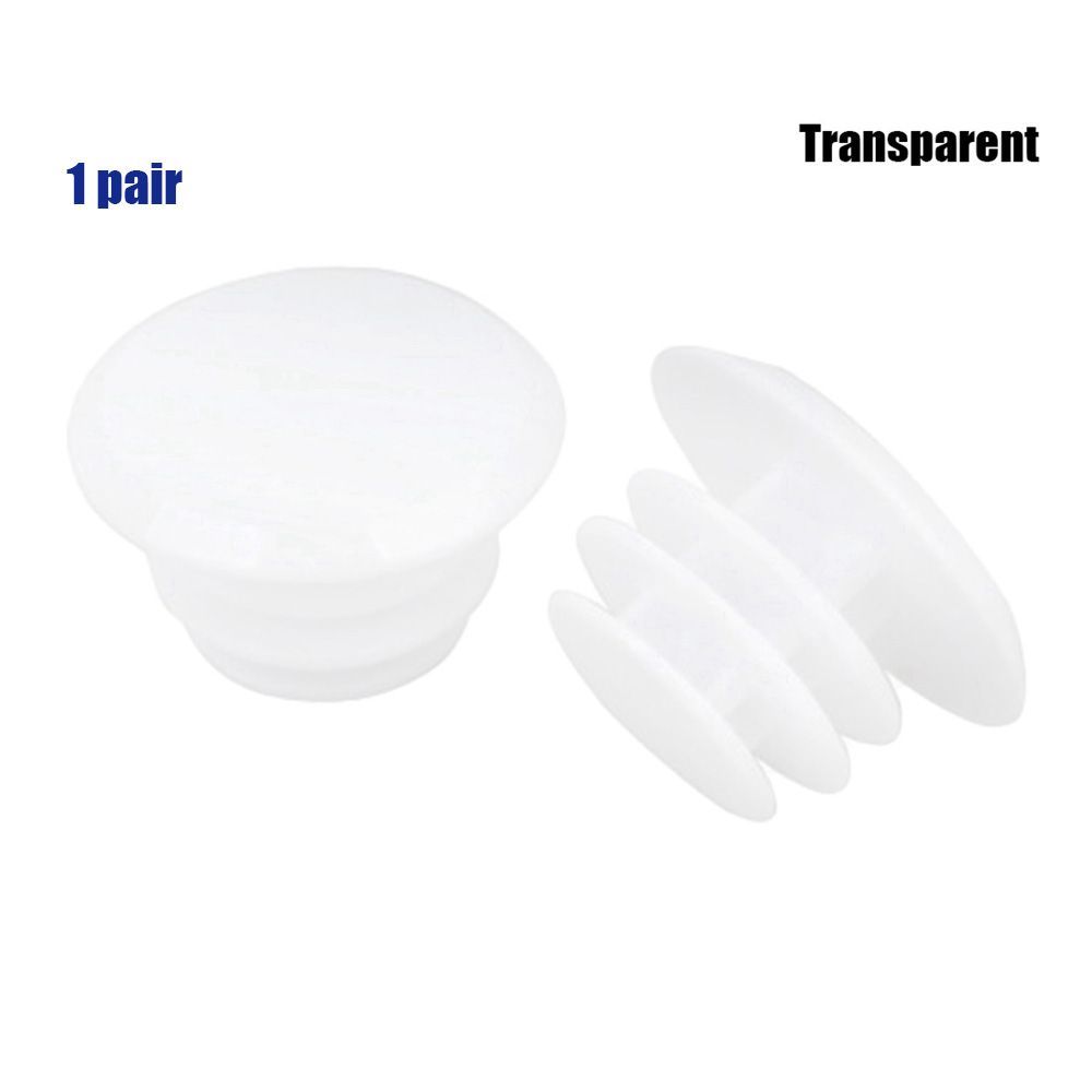 Bouchons de poignées de vélo de route, accessoires de cyclisme, bouchons d&#39;extrémité: transparent