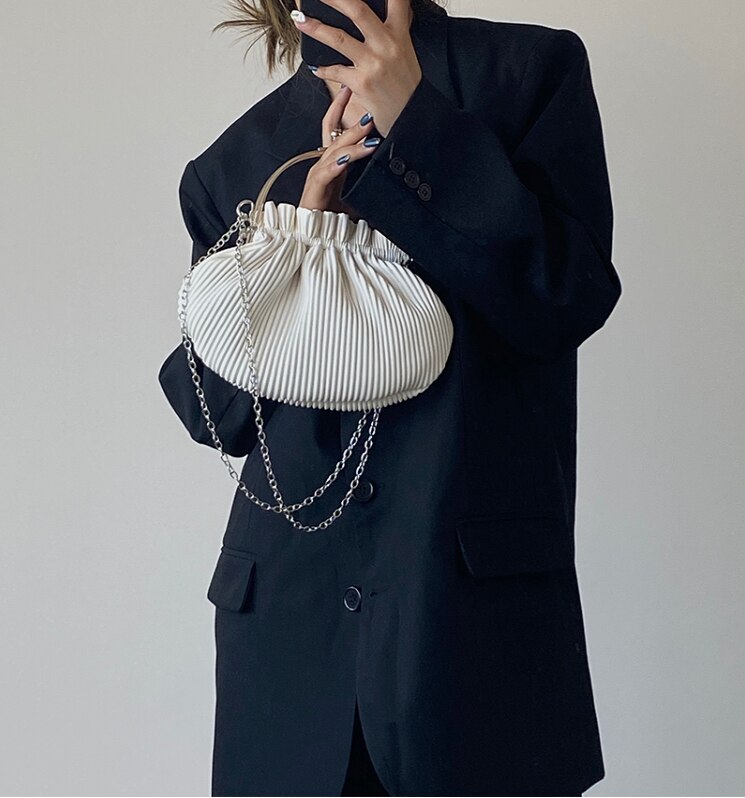 Dames kleine tas pu leer vintage handtas hobo's slip dames casual schouder messenger cross body tas clip tas tyy 7