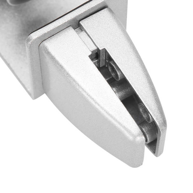 Verdikte Verstelbare Scherm Clip Punch-Gratis Bureau Clapboard Klem Glas Bevestiging Klem Beugel