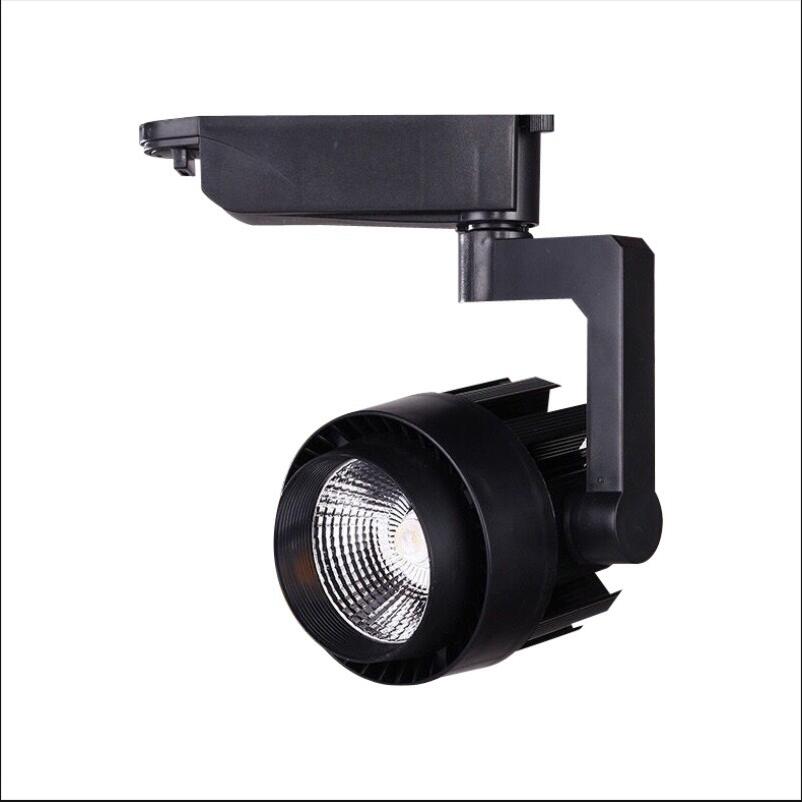 20W 30W 2 Draad Cob Led Spoor Licht 85-265V Track Verlichting Led Spot Wandlamp rail Spots Vervangen Halogeen Lampen