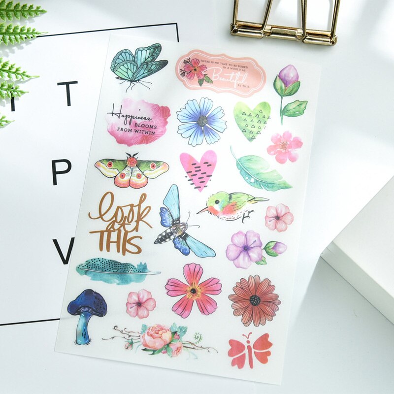 KSCRAFT Enjoy Today Rub On set for Scrapbooking DIY Projects/Photo Album/Card Making Crafts