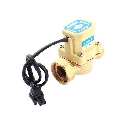 1/2PT 3/4PT M/F Water Flow Sensor Controller Switch 0.6Mpa 0.75-5L/min 120W