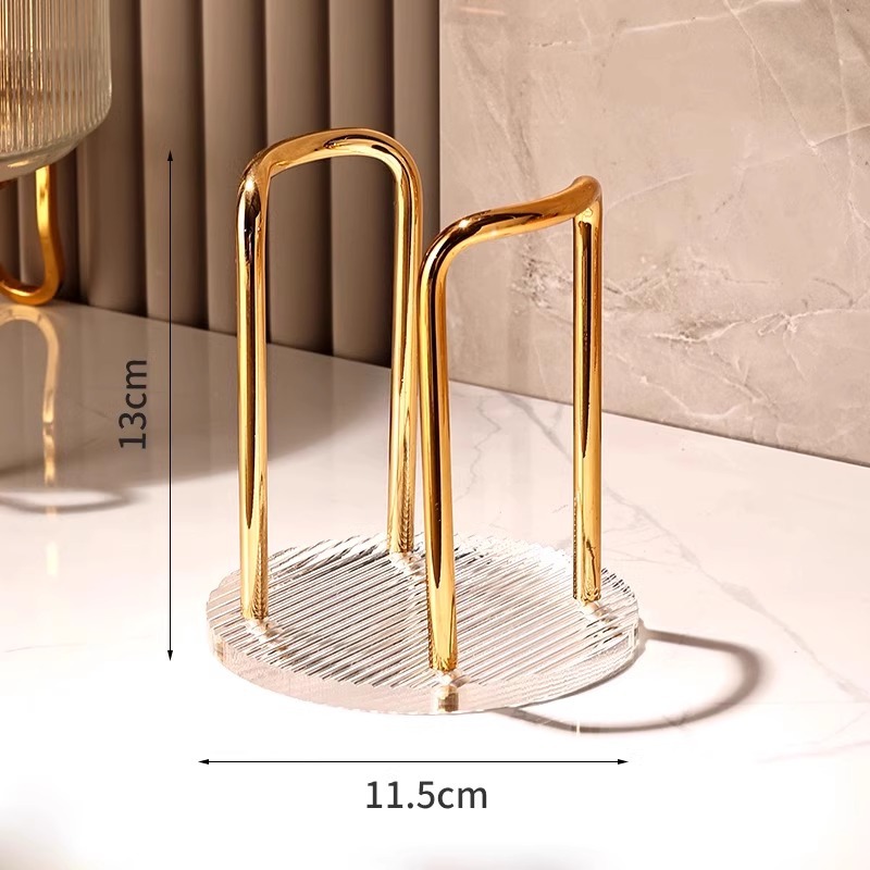 Simple Paper Cup Holder, Disposable Storage Rack, Multifunctional Coffee and Milk Tea Storage Rack Extractor: WHITE
