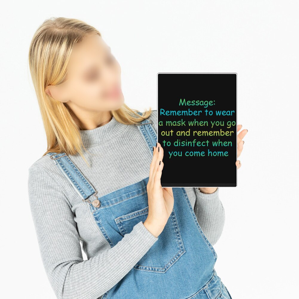 11.5in LCD Electronic Memo and Writing Tablets for Elderly and Children Write to Communicate Portable Business Intelligent