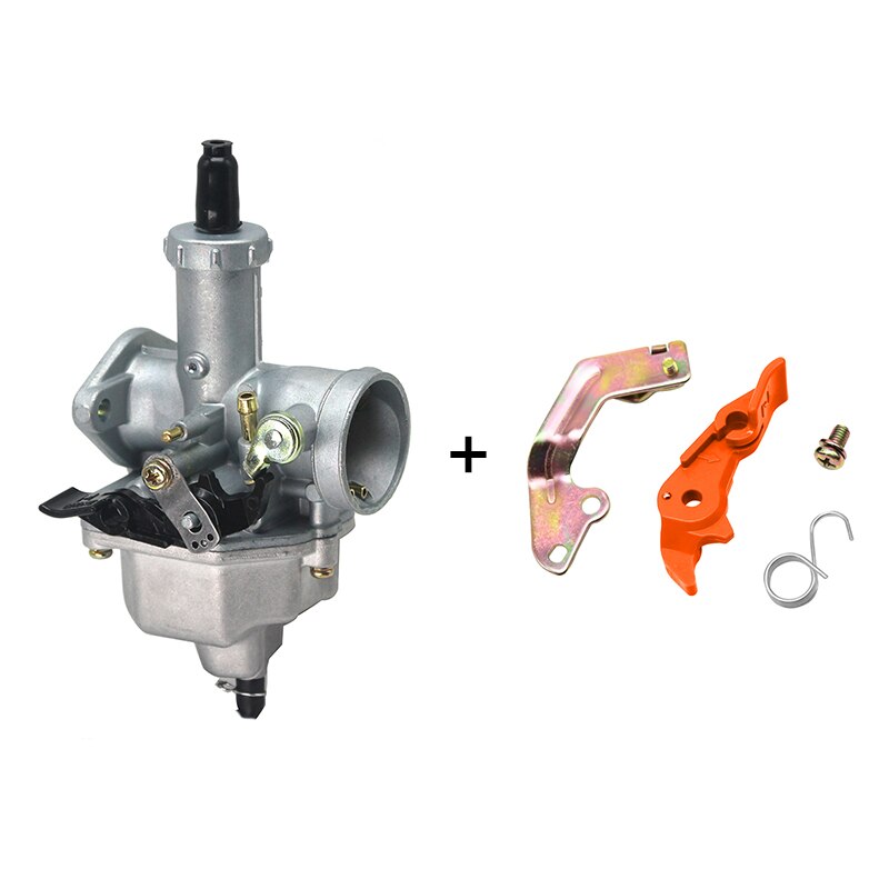 Sclmotos- Motorcycle PZ27 Carburetor with Starter valve Carb For XR CRF 100cc 125cc 150cc 200cc Pit Dirt Bike 3 Wheeler Go Cart: A01