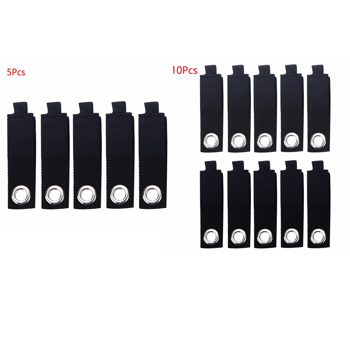 10 Extension Opslag Bandjes Nylon Koord Sluiting Garage Organizer Gereedschap Wrap Keeper Opknoping Riem Kabel Houder Organisatie Haken