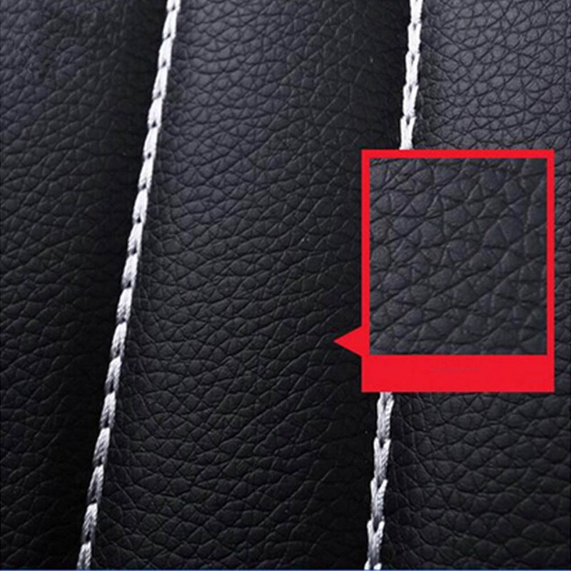 Auto PU Lederen Voor Achter Stoelhoezen Terug Emmer Auto Bekleding Auto Interieur Auto Seat Protector Cover
