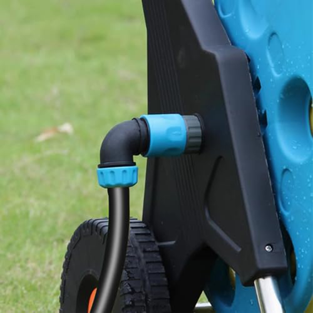 Connecteurs rapides coudés, Angle de 90 degrés pour jardin, tuyau de 1/2 pouces, adaptateur de connecteur de connexion d'irrigation d'eau de jardin, 2 pièces