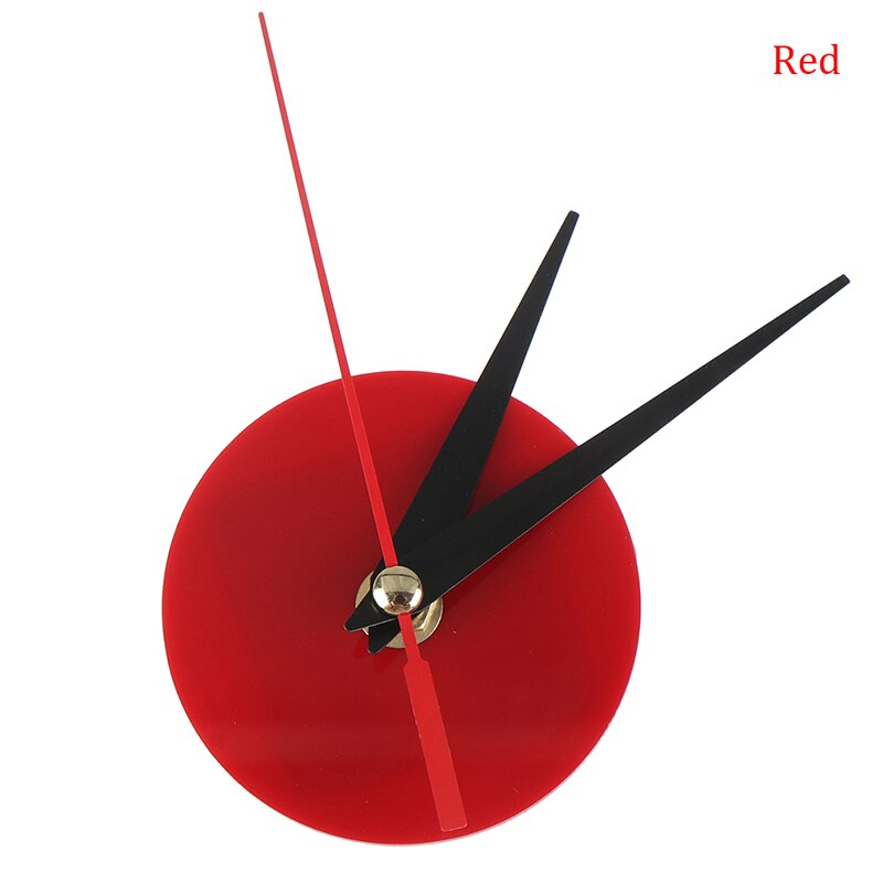 1 Set Silent Quartz Clock Movement Mechanism DIY Kit Battery Powered Hand Tool: Red
