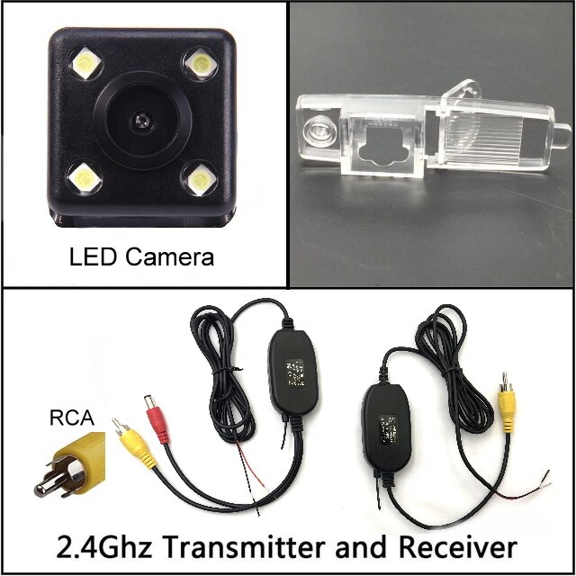 For Toyota Hiace GL Grandia Super Grandia Hiace Commuter Night Vision Rear View Camera Reversing Camera Car Back up Camera HD: wireless n 4 LED