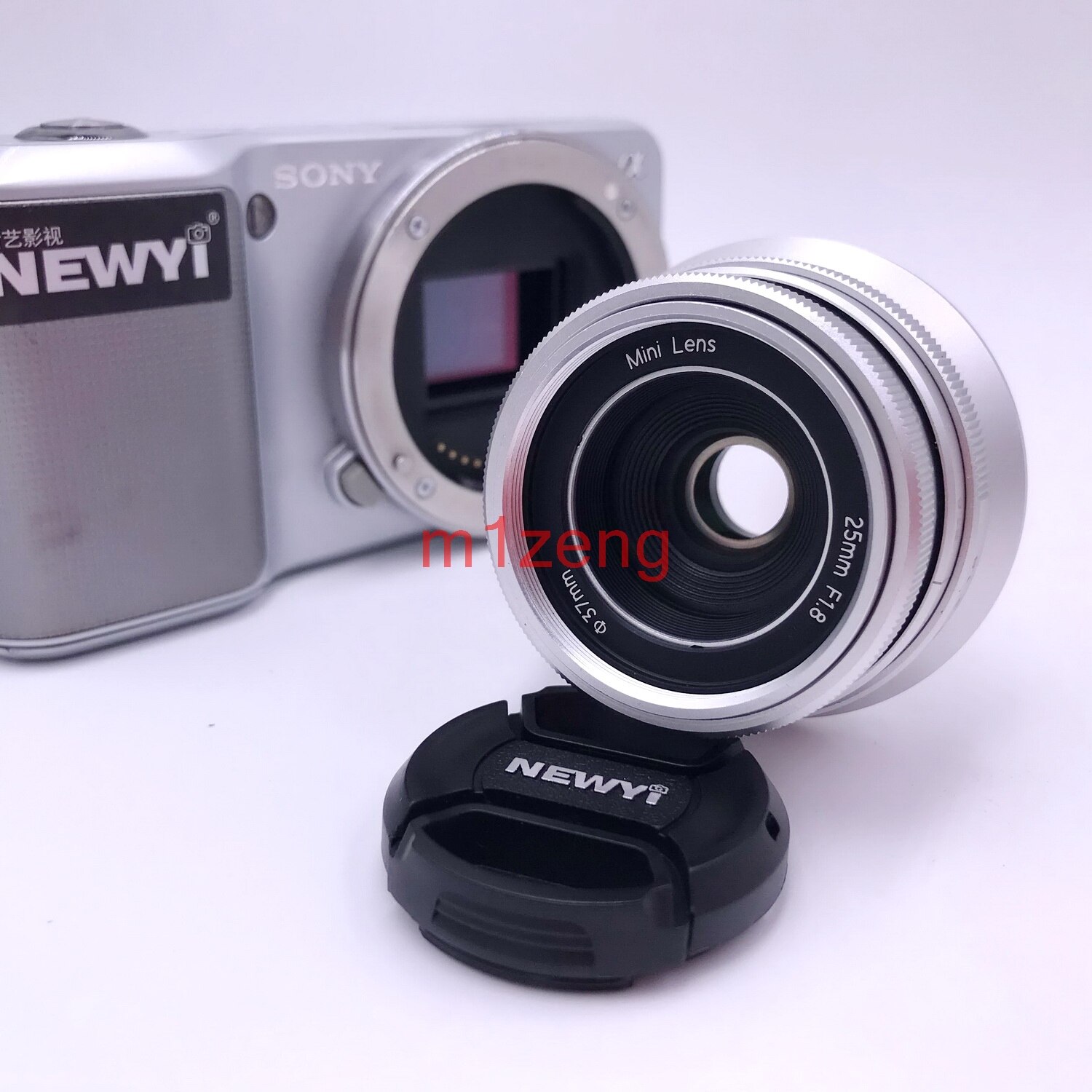 25mm F1.8 APS-C película enfoque Manual MF primer lente para Sony a7r3 a9 A6600 fuji xt30 xh1 xa5 m43 em1 em5 gh5 gf9 canon eosm Cámara