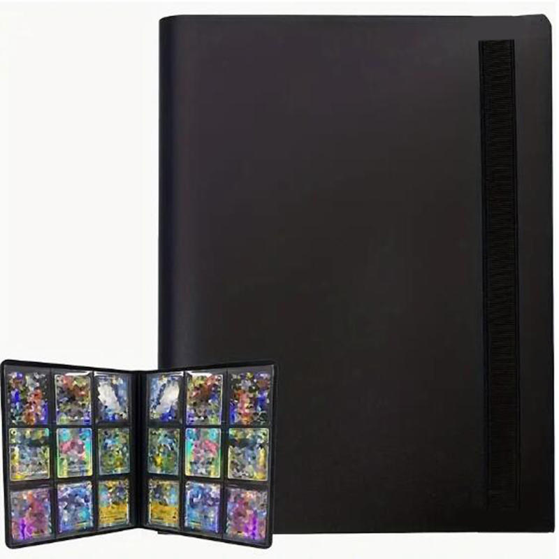 Premium Trading Card Binder met meerdere zakken - Houdt 160/360/480 kaarten - Duurzame PP-hoes - Ideaal voor basketbal, voetbal en sportkaarten: Acht