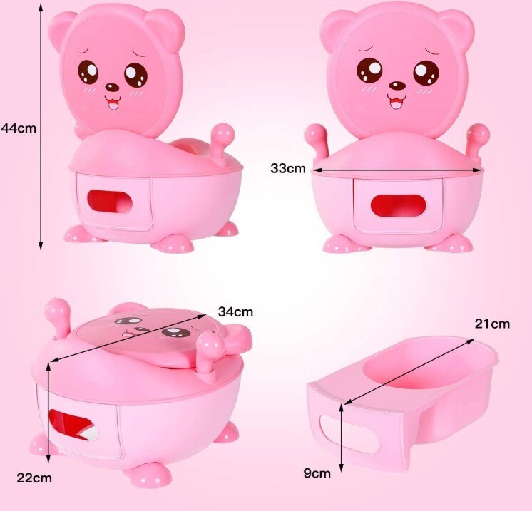 Baby Draagbare Wc Zindelijkheidstraining Seat Multifunctionele Kids Potje Stoel 3 In 1 Peuter Toilet Training Toiletbrillen Wc Potje Hwc