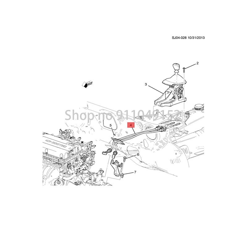 Car gear shift cable/manual LX02 -che vro let gear shift cable gear lever cable assembly Gear position cable