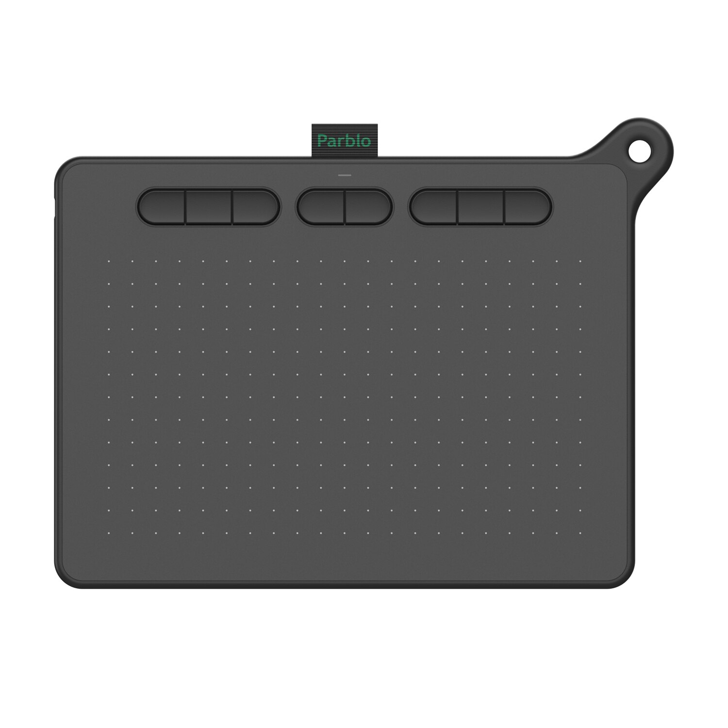 Parblo Ninos M Graphics Drawing Digital Tablets Signature Pen Tablet OSU Game Tablet with Battery-Free Stylus Pen: black