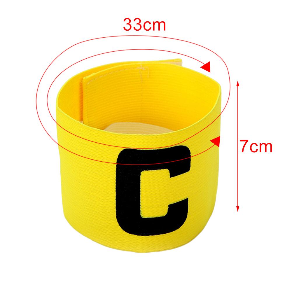 1 Uds brazo líder de la banda de la competencia brazalete de capitán de fútbol banda de capitán para el brazo fútbol grupo brazalete