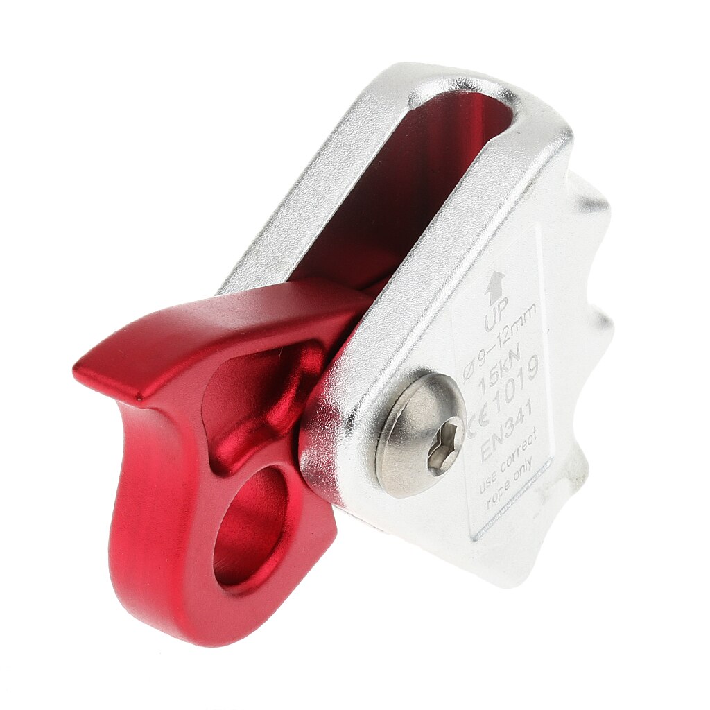 Outdoor Climbing Gear Mountaineering Safety Equipment Rope Grab Protecta Aluminum Magnesium Device for 9mm-12mm Rope