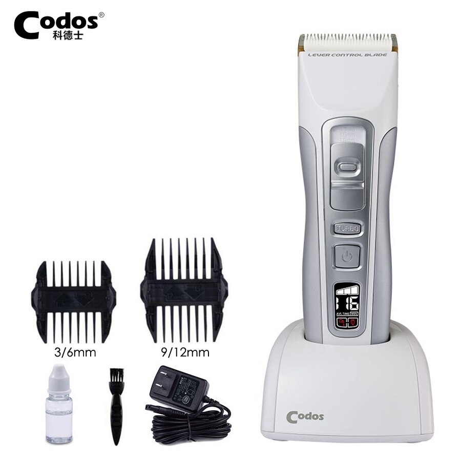 Codos Professionele Oplaadbare Tondeuse Voor Kapper Salon Elektrische Tondeuse Keramische Cutter Snijmachine