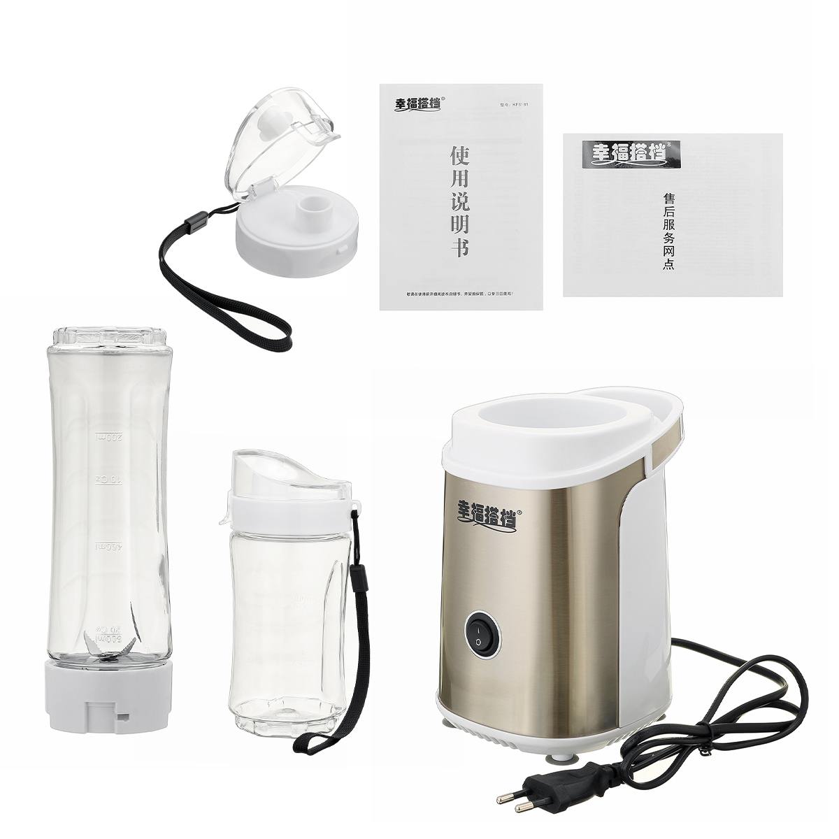 250w køkken juicepressere rustfri juicemaskine 220v elektriske juicer omrører juicer eu stik 600ml manuelle mixer blendere