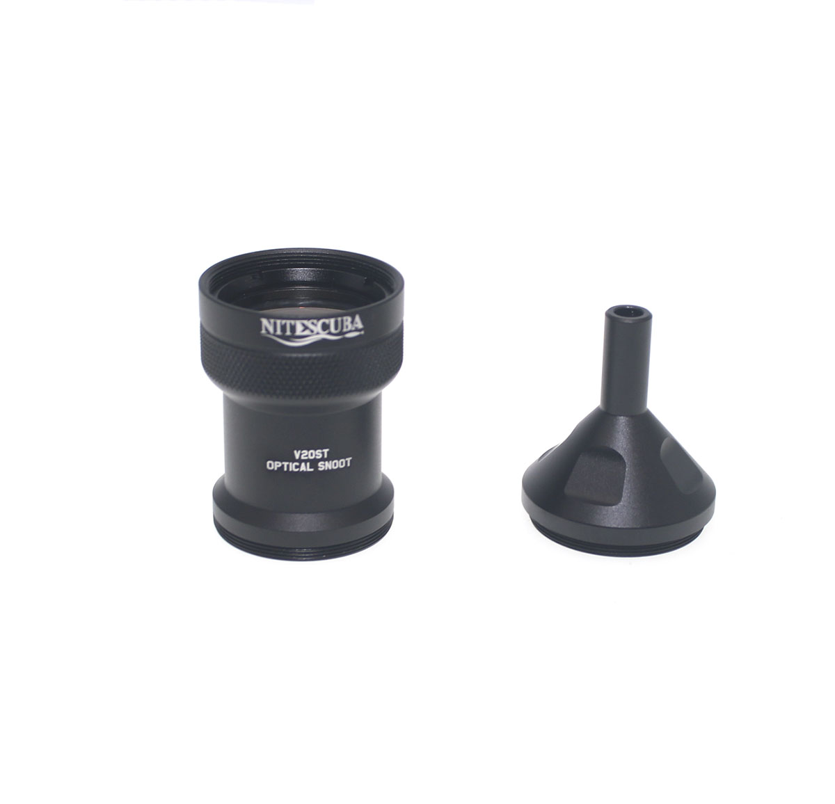 Nitescuba V20ST Optische Snoot Voor Onderwater Macro Fotografie Optische Systeem Condenseren De Parallelle Licht Om Een Geconcentreerd Lig