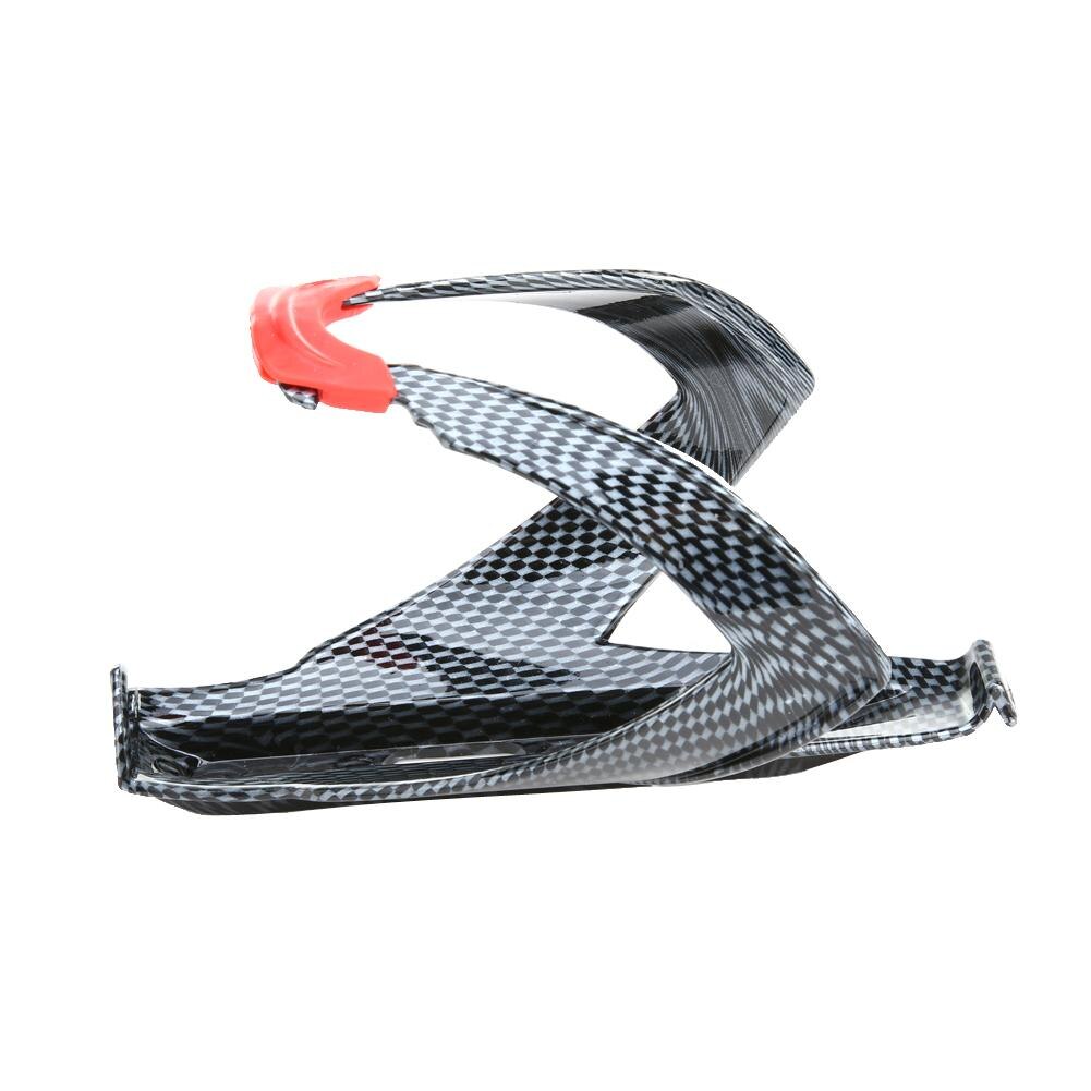 Portabidones de fibra de carbono + fibra de vidrio para bicicleta de carretera, soporte para botella de agua, jaula para bicicleta de montaña: E