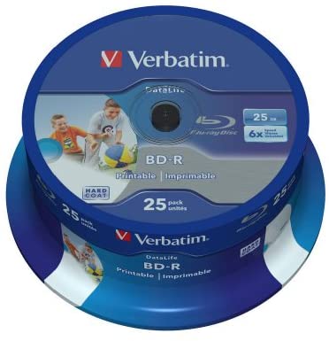 Verbatim 43811 - Discos de BLU-Ray vírgenes (25 Unidades)