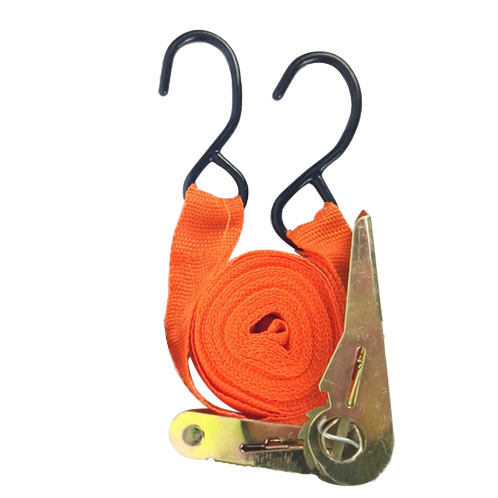 2PCS Sjorren Zak Spanband Fiets Vervoer Tow Spanning Touw Truck Tie Down Riem Motorfiets Apparatuur Sterke Auto Cargo bagage