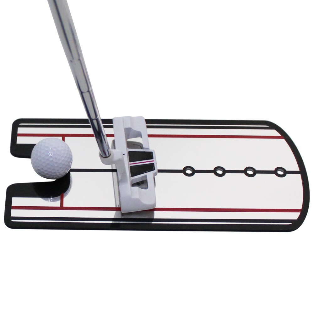 1 PCS Golf Putting Mirror Alignment Training Aid Golf putter Straight Practice Eye Line Golf Accessories 32 x 14.5cm