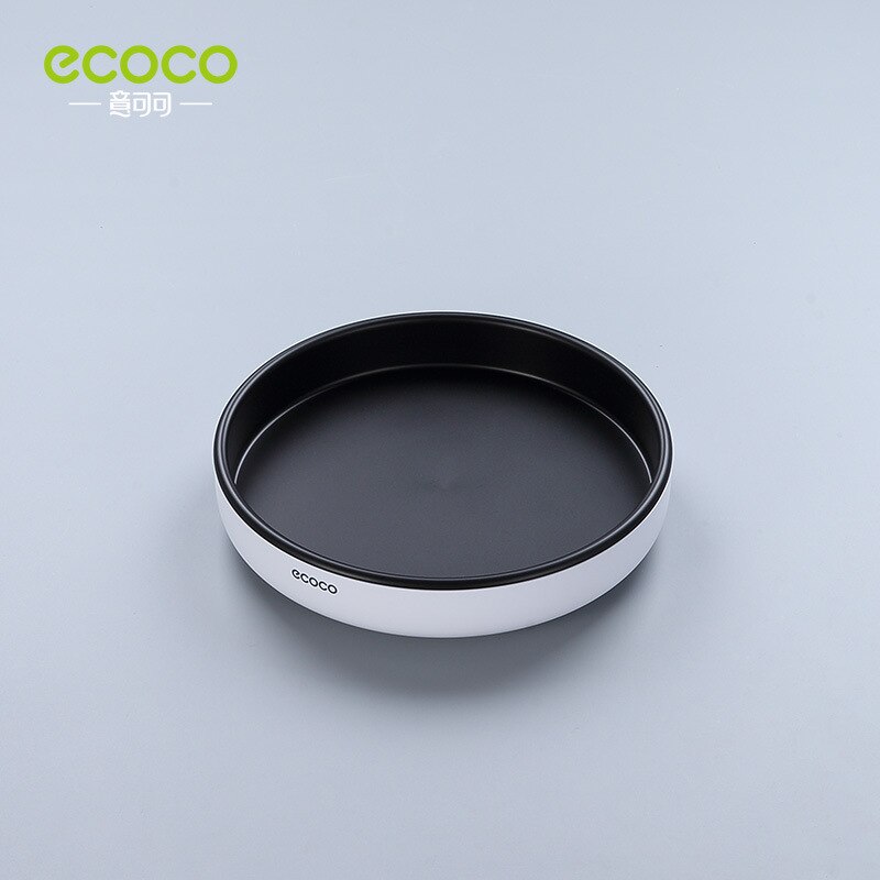 QD-360 Rotation Cabinet Organizer Storage Spice Drink Cosmetic Storage Rack PET Transparent Turntable For Kitchen Bathroom Room: black