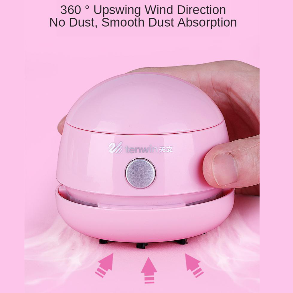 Smart Home Desk Vacuum Dust Cleaner Student Stationery Auto Cleaning Access