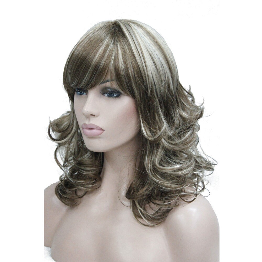 Anime Cosplay Perücke - Kurze Lockige Perücke 30 Cm Für Frauen & Männer