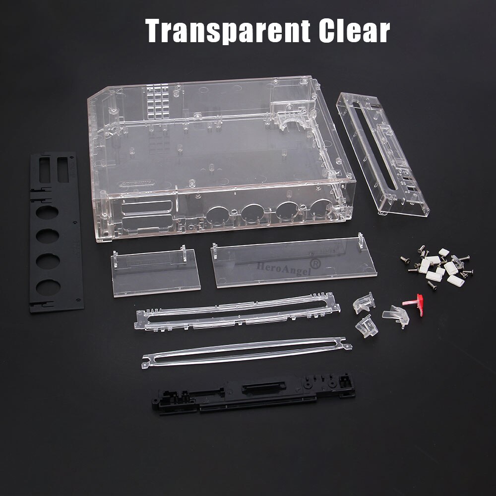 Mit Einzelhandel Verpackung Abdeckung Gehäbenutzen fallen für Wii Nintendo Wii Konsole Ersatz Gehäbenutzen Hülse mit voll Einzelhandel Teile Dropshippin