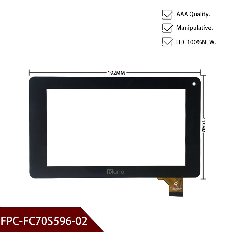 7'' inch Kurio Tab Kids Tablet Touch Screen Panel Replacement C14100 C14150 FPC-FC70S596-02