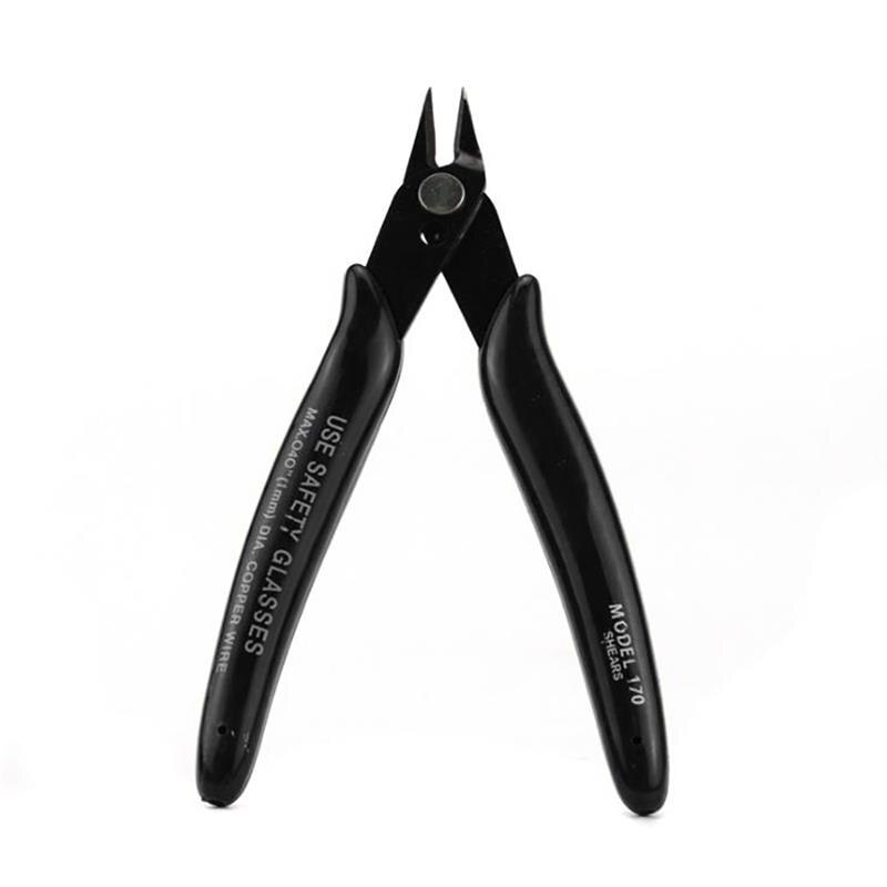 1Pc Diagonal Pliers Electrical Wire Cable Cutters Cutting Side Snips Flush Pliers Nipper Hand Tool With Lightweight Spring Tools