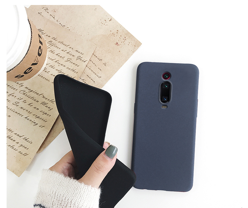 For Xiaomi Mi 9T Pro Case Soft Matte silicone Slim Protect Back Cover Case for xiaomi redmi k20 pro mi9t full cover phone shell