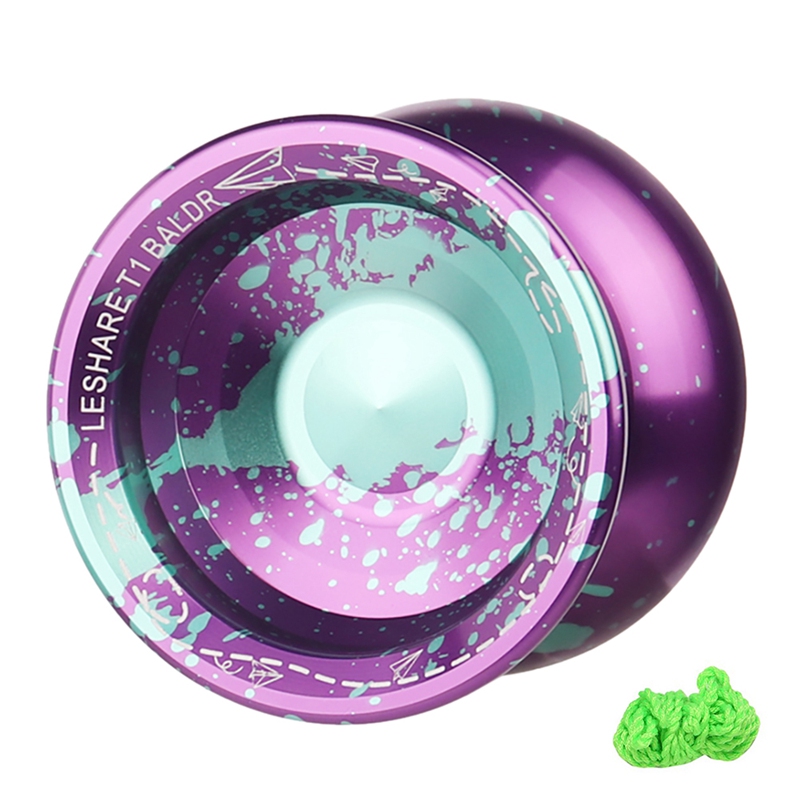 T1 BALDR Unresponsive Yoyo Competitive Yo-Yo,Alloy Yoyo for Beginners,Easy Practise Tricks,with Strings: B