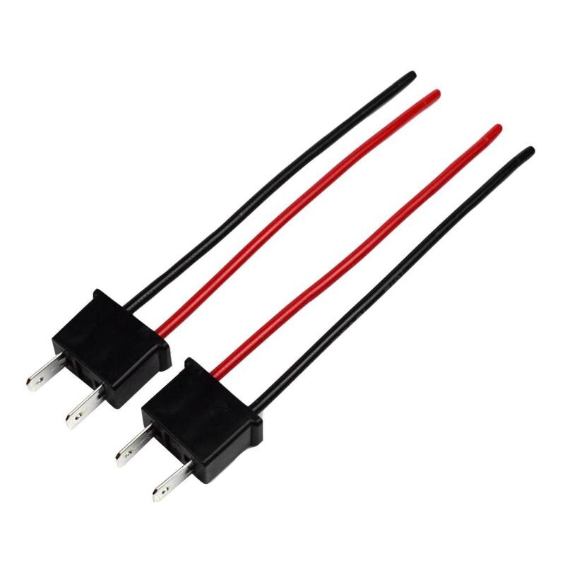 1 par de bombilla H7 conector adaptador macho para faro antiniebla para coche