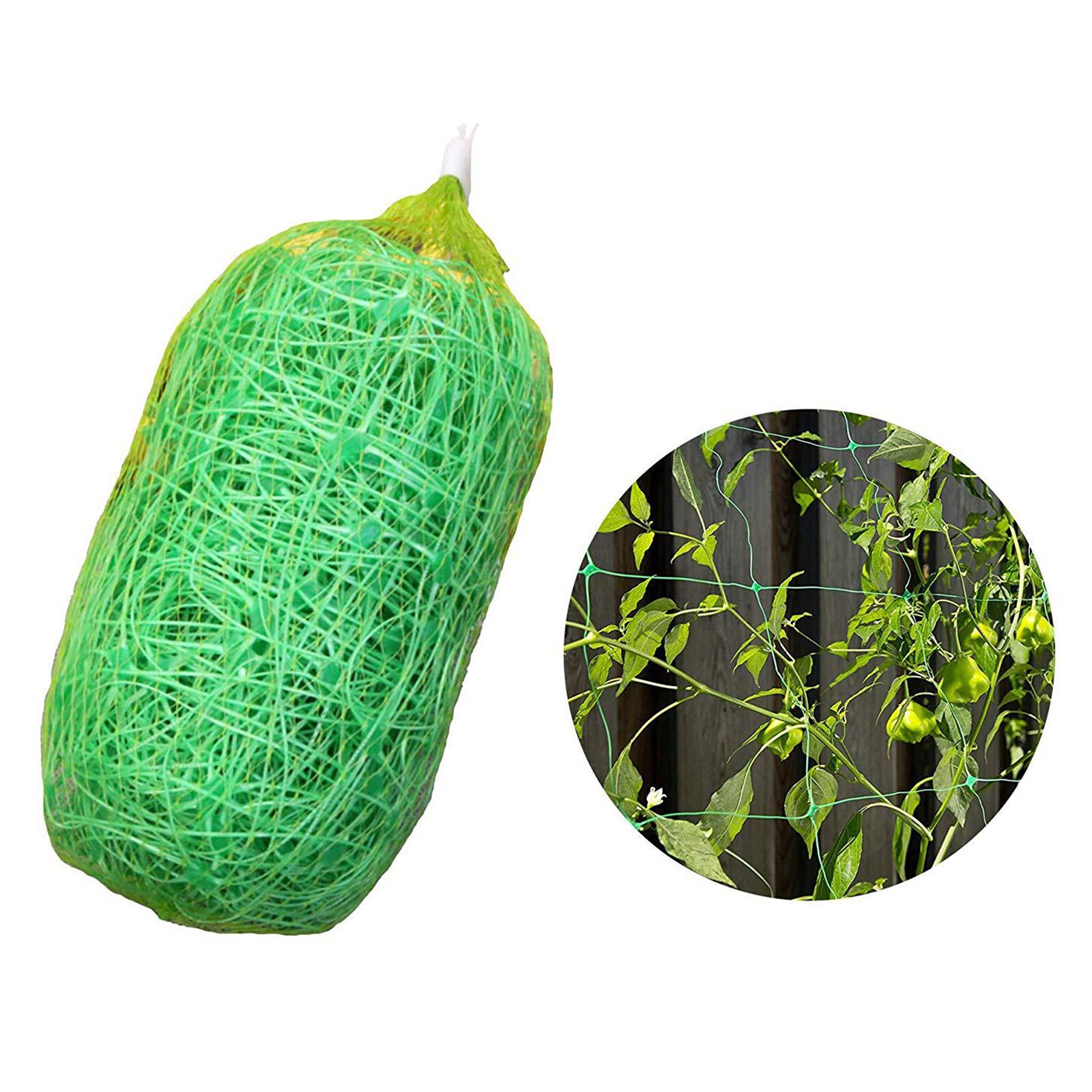 Plastic Trellis Netting Ondersteuning Voor Outdoor Wijnstok Komkommer Vruchten Druif Tomaat Groenten Klimmen 6 Inch Mesh Hole Size