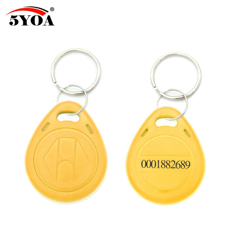 10 pezzi di garanzia della qualità em ID carta Sola lettura 4100 4102 carta d'identità di reazione 125KHZ RFID carta adatta per il controllo degli accessi presenza di tempo: Arancione