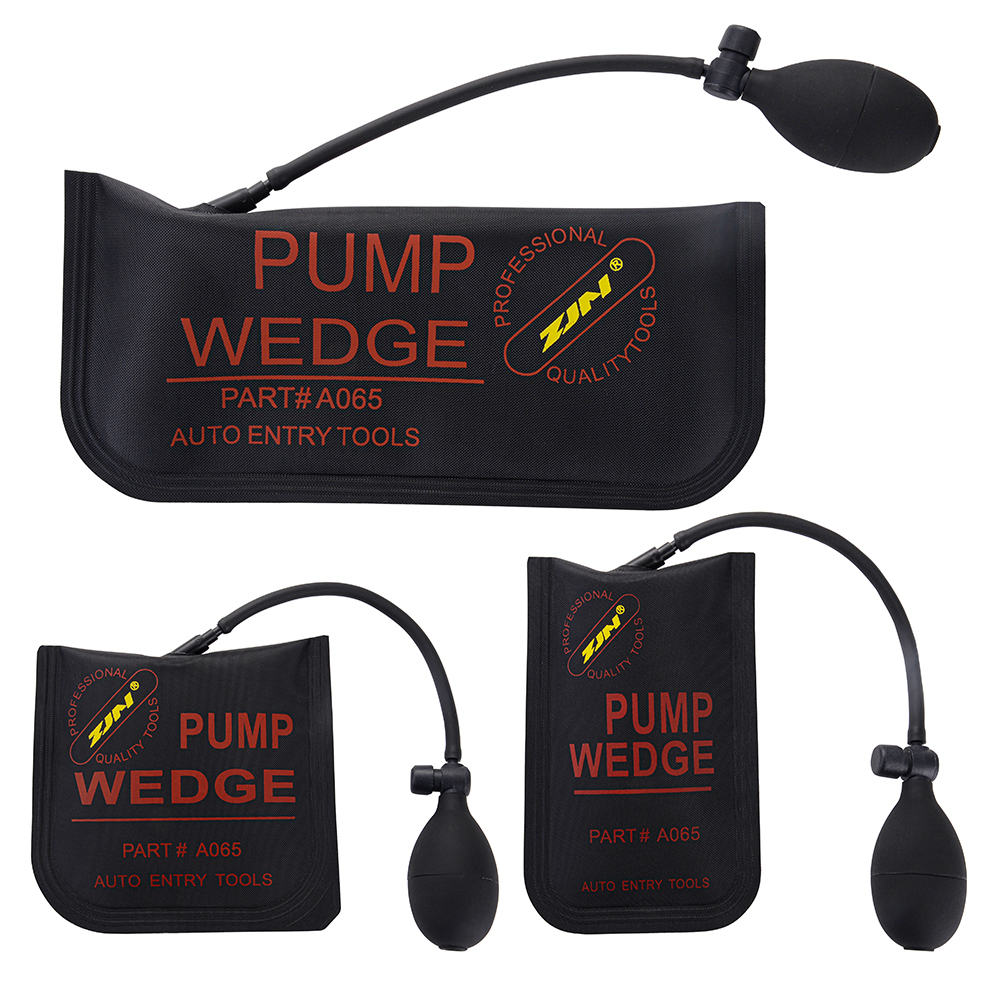 Auto Repair Tool Inflatable Airbag Adjustable Car Air Pump Car Door Repair Air Cushion Emergency Open Unlock Tool Kit: A Set