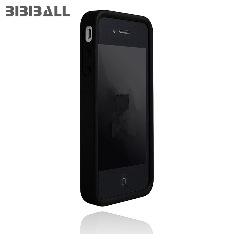 Schwarze Hülle für iPhone 4 4S Hülle stoßfest für Apfel iPhone 4 iPhone 4S iPhone4 i4 Hüllen praktisch Schutzhülle