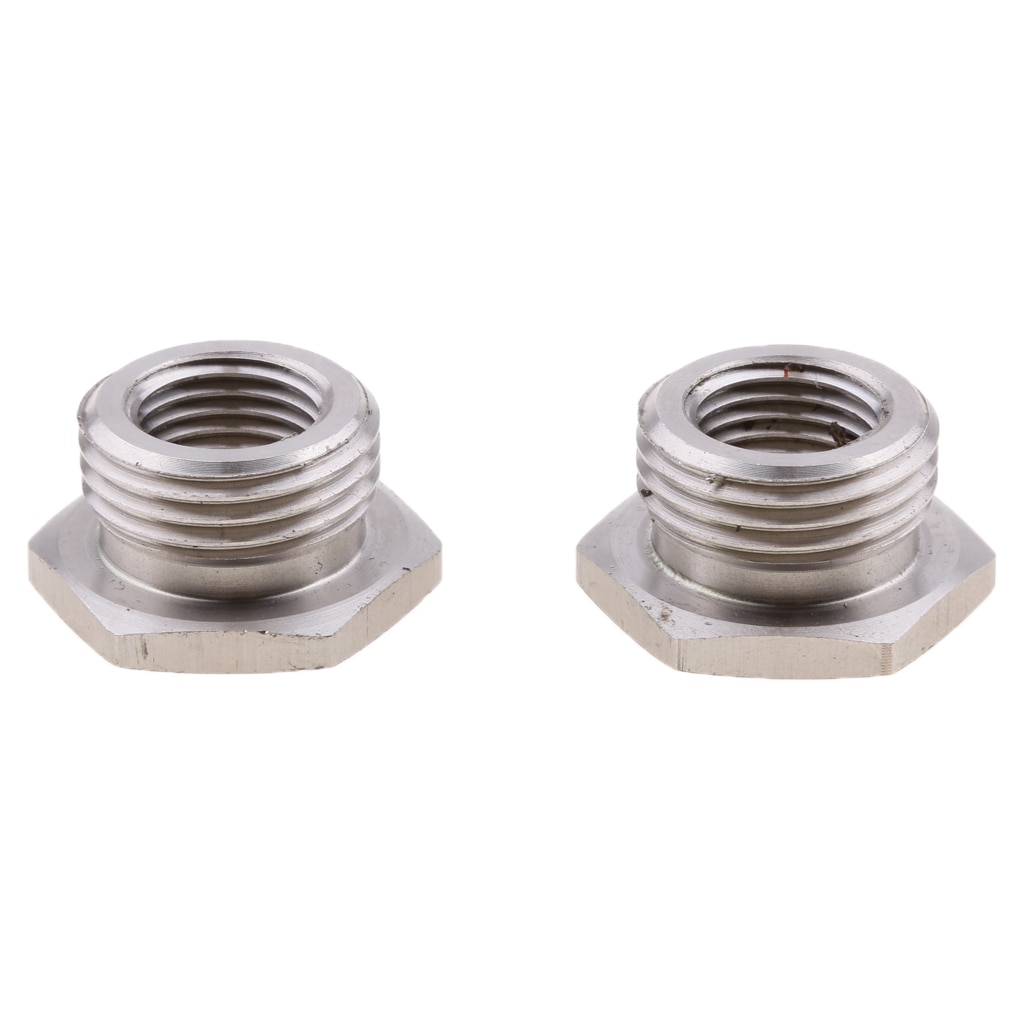 Stainless Steel O2 Sensor Bungs Fitting Adapter 18mm To 12mm For