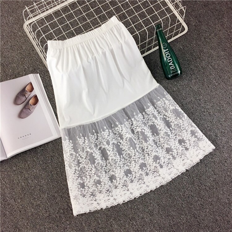 Lace White Petticoat Underskirt Women Women Underskirt 9189