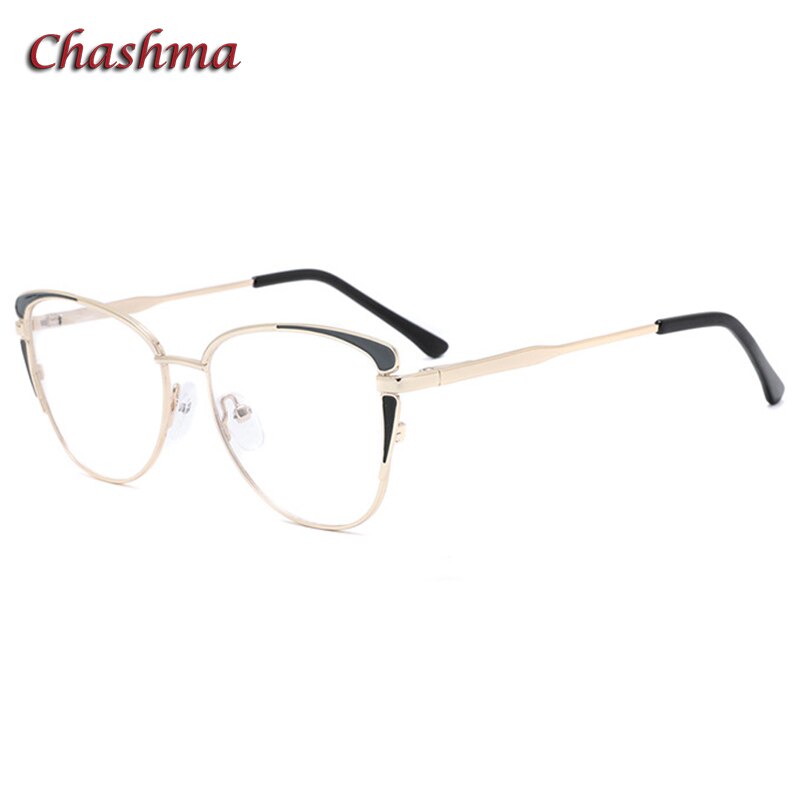 Chashma-gafas de sol con de ojo de gato para mujer, lentes ópticas graduadas, a la , antirayos azules, para fotos, color gris